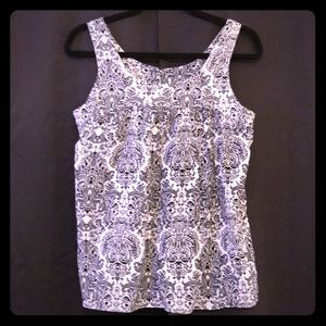 Paisley tank/blouse